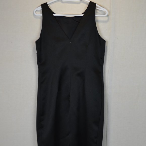 Party Moda International black  midi bodycon cocktail dress Whimsigoth - Picture 3 of 10